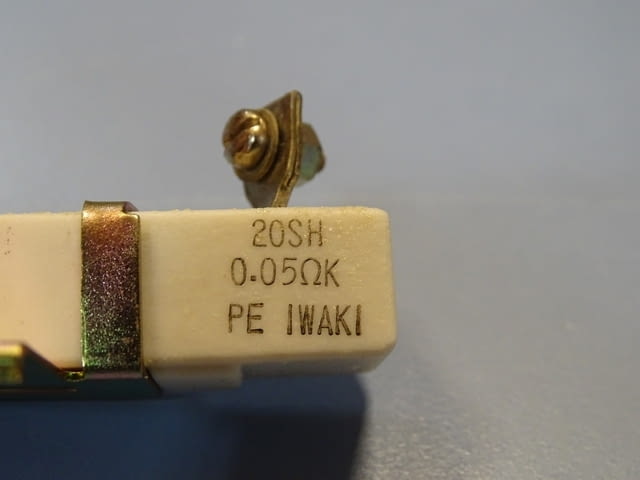 Резистор IWAKI 20SH resister 0.05ΩK ohm, city of Plovdiv | Industrial Equipment - снимка 3