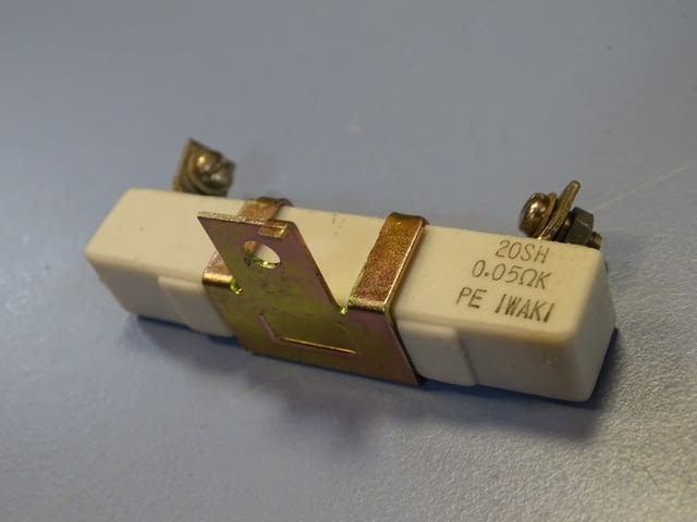 Резистор IWAKI 20SH resister 0.05ΩK ohm, city of Plovdiv | Industrial Equipment - снимка 5