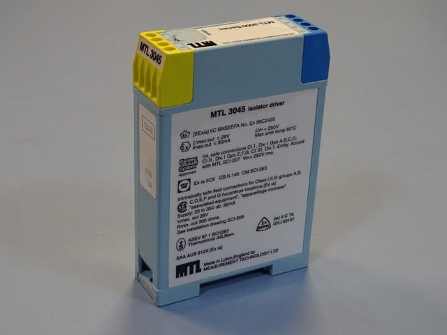 Изолационен драйвер MTL 3045 isolator driver 4/20mA MTL 3000 series 125mA - снимка 2