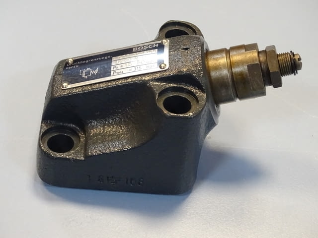 Хидравличен клапан Bosch 0811100008 hidraulic valve Pmax-315Bar - снимка 2