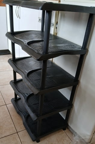 Стелаж за обувки на пет нива Шкафове / стелажи, Полимер / PVC - град Перник | Домашни Потреби - снимка 3