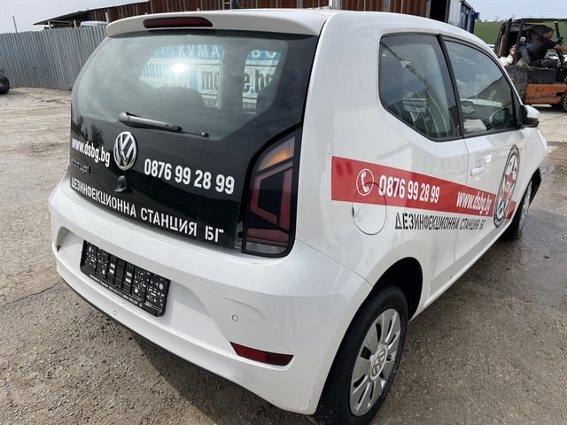 Volkswagen UP 1.0 EcoFuel, 68 кс., двигател CPG, бензин/метан(CNG), 51000 км., 5 ск., 2020г., euro 6 - снимка 6