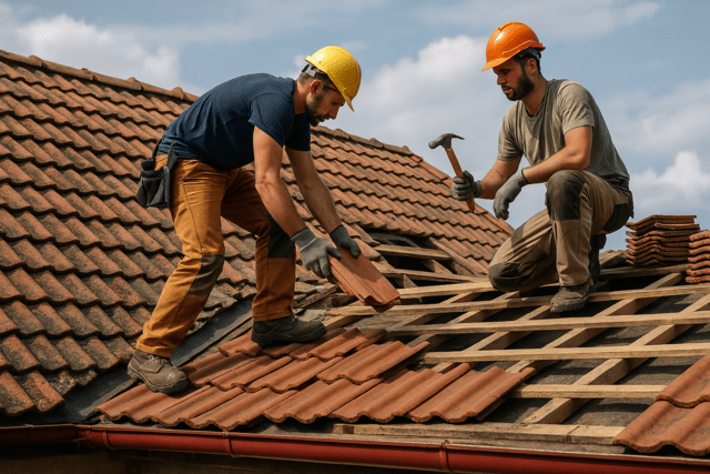 Ремонт на покриви Работа през уикенд - Да - град Перник | Строителни Услуги