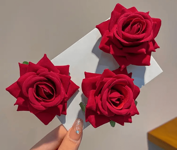 Сет Винтидж червени рози - град Монтана | Аксесоари за Коса - снимка 1