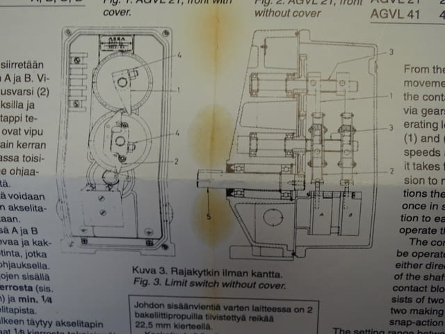 Кранов изключвател ASEA (ABB) AGVL41 Limit Switch 380V 10A, град Пловдив | Промишлено Оборудване - снимка 9