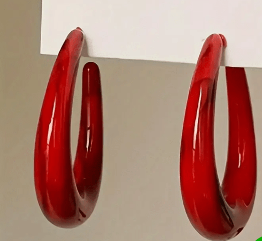 Обици Ретро Мерилин - град Монтана | Обеци - снимка 4