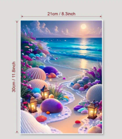 Картина Морски бряг Идилия - city of Montana | Paintings - снимка 3