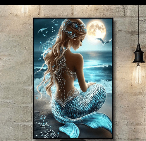 Декорация Русалка - град Монтана | Картини - снимка 1