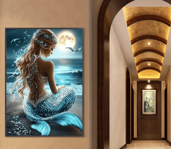 Декорация Русалка - град Монтана | Картини - снимка 2