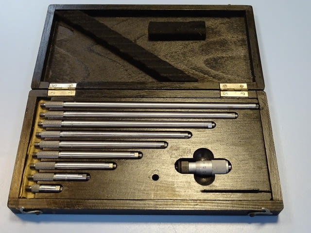 Вътромер микрометричен SUHL DDR 50-300mm internal measorement micrometer - снимка 2