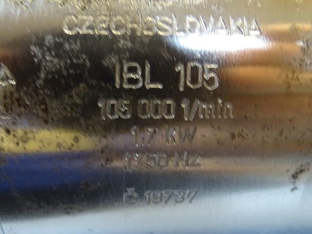 Мотор шпиндел TOS IBL 105 motor spindle 1.7kW Č19737, град Пловдив | Промишлено Оборудване - снимка 2