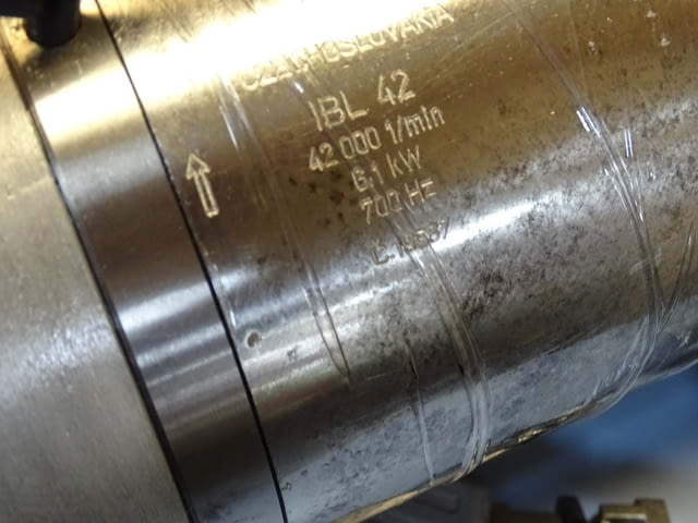 Мотор шпиндел TOS IBL 42 motor spindle 6.1kW Č19587, град Пловдив | Промишлено Оборудване - снимка 12