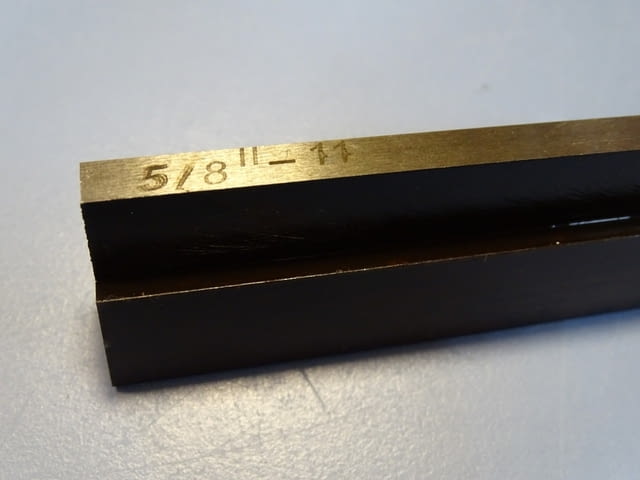 Нож резбонарезен 5/8"-11 HSS - град Пловдив | Инструменти - снимка 5