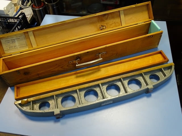 Проверовъчна мостова линия ЗИИУ L-750 mm - град Пловдив | Инструменти - снимка 3