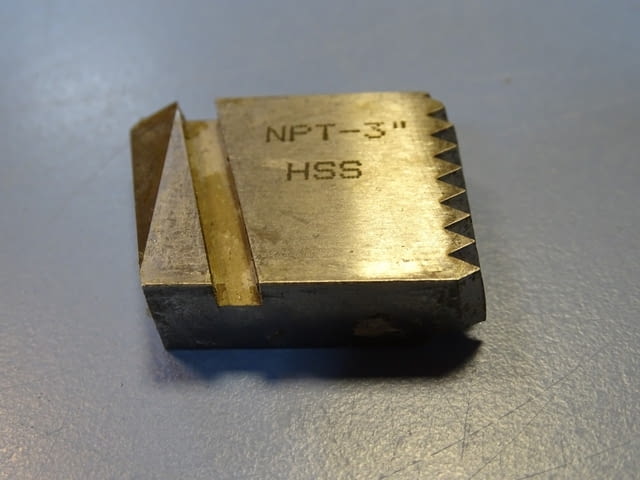 Нож резбонарезен NPT-3" HSS комплект за резбонарезна глава, град Пловдив | Инструменти - снимка 2