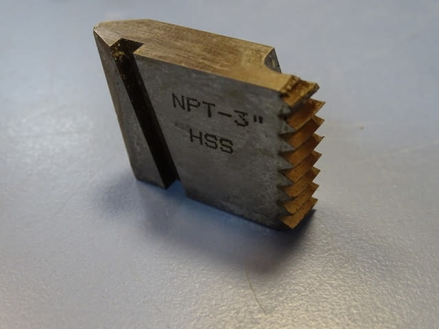 Нож резбонарезен NPT-3" HSS комплект за резбонарезна глава, град Пловдив | Инструменти - снимка 3