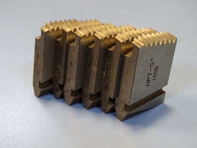 Нож резбонарезен NPT-5" HSS комплект за резбонарезна глава, град Пловдив | Инструменти - снимка 7