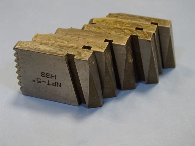 Нож резбонарезен NPT-5" HSS комплект за резбонарезна глава, град Пловдив | Инструменти - снимка 8