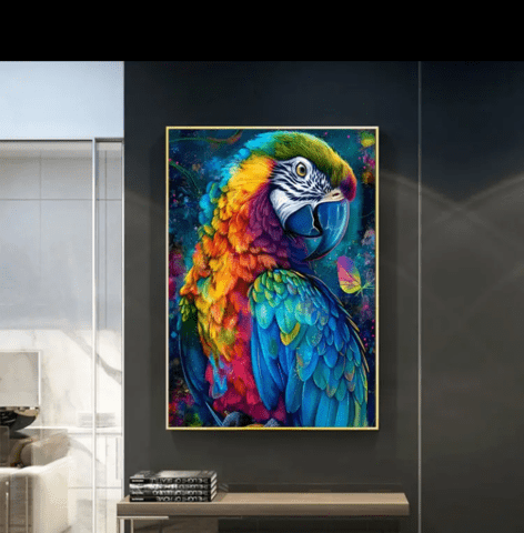 Декорация Папагал - city of Montana | Paintings - снимка 1