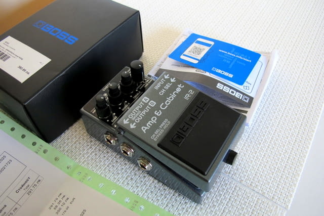 Boss IR2 - 32 bit предусилвател и Rack усилвател с гаранция, city of Plovdiv - снимка 2