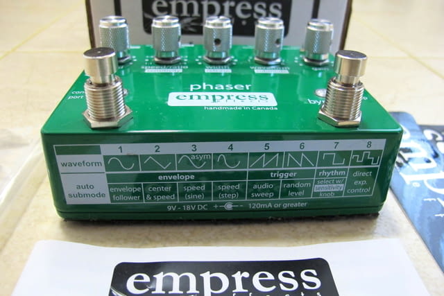 Empress Effects Phaser – Страхотен канадски мулти китарен ефект - снимка 2