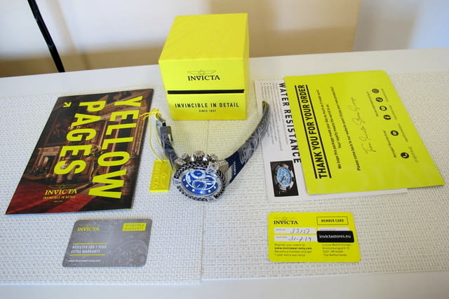 Брутален нов швейцарски хронограф Invicta Hercules 53 мм, city of Plovdiv - снимка 2