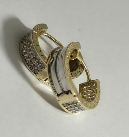 Златни обеци-4.44гр. - град Горна Оряховица | Обеци - снимка 1