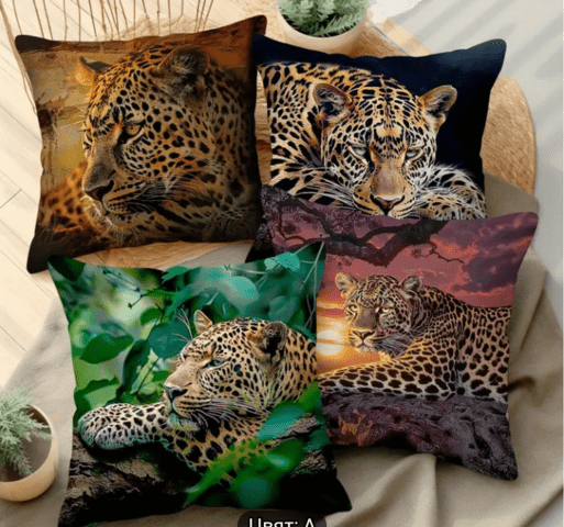 Сет модни калъфки Ягуар Микрофибър, Калъфка, Единичен - град Монтана | Спално Бельо / Текстил - снимка 1