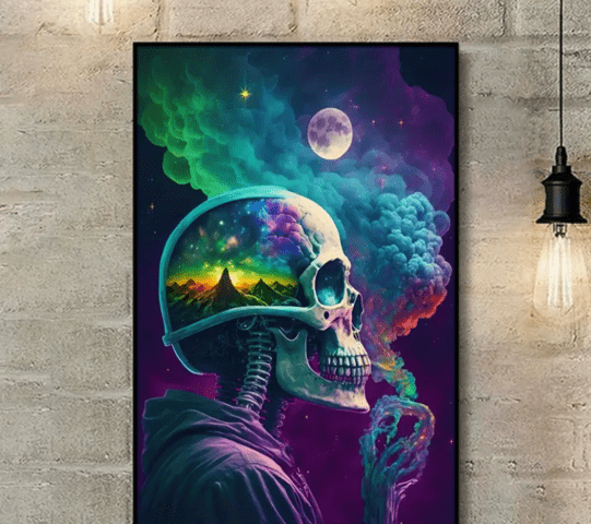 Декорация Череп - град Монтана | Картини - снимка 5