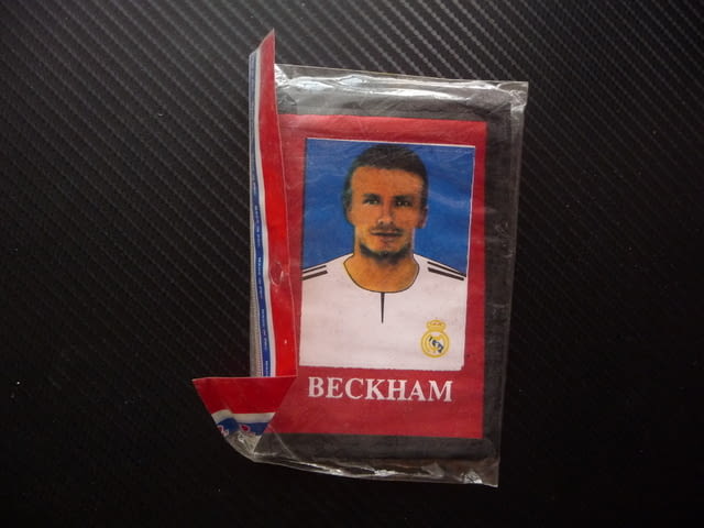 Портмоне Дейвид Бекъм футбол фенове Англия Реал Мадрид голмайстор - снимка 1