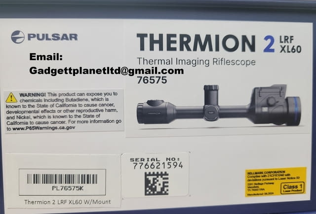 Pulsar Thermion 2 Lrf Xl60 , Thermion 2 Lrf Xl50 , Thermion 2 Lrf Xp50 Pro, Thermion 2 Lrf Xp60 - снимка 4