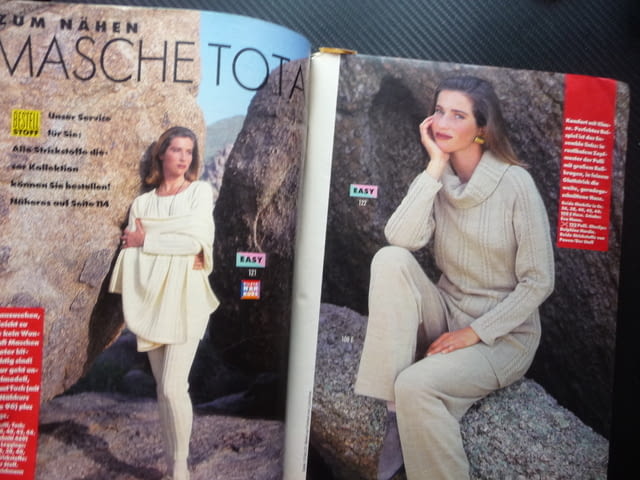 Burda 8/93 списание кройки модели мода дрехи рокли дамски жилетка панталон - снимка 2