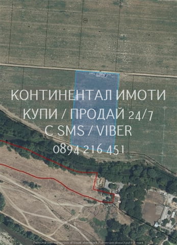 Код 63011. Поземлен имот 13дка, подходящ за много дейности след смяна на НТП. Намира се на 500 метра - снимка 1