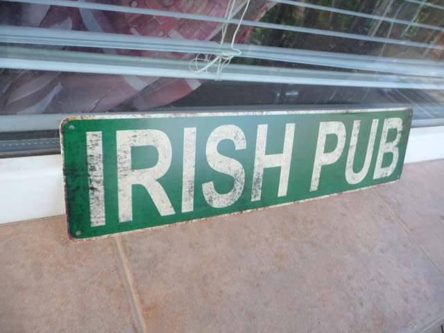 Метална табела Ирландски пъб бира уиски алкохол Ирландия бар Irish Pub - снимка 2