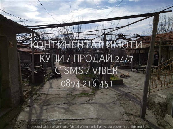 Код 63016. Двуетажна стара тухлена къща 160м2 с голям двор 1355м2. Квадратура по 76м2 на етаж, първи - снимка 3