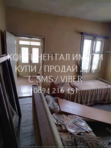Код 63016. Двуетажна стара тухлена къща 160м2 с голям двор 1355м2. Квадратура по 76м2 на етаж, първи - снимка 8