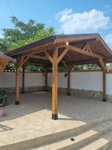 Покриви навеси беседки улуци битумни керемиди. Претърсване, city of Sofia - снимка 3