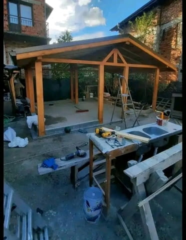 Навеси покриви улуци огради Частичен или основен ремонт на покрив Гаранционен срок 10години - снимка 8