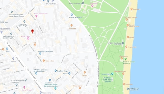 До Морска градина, двустаен апартамент ”Плаж 1” за нощувки, ж.к. Лазур, Бургас, под наем - снимка 11