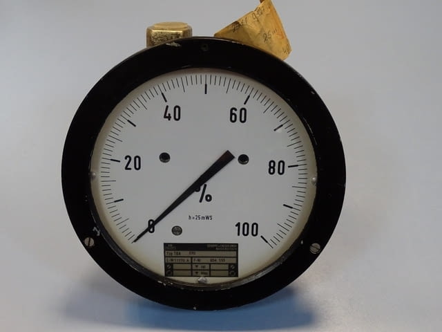 Диференциален манометър Schopper& Faeser Typ TDA 370 Barton-Zelle 224 h=25mWS - снимка 1