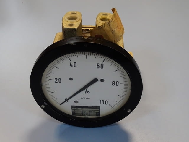 Диференциален манометър Schopper& Faeser Typ TDA 370 Barton-Zelle 224 h=25mWS - снимка 3