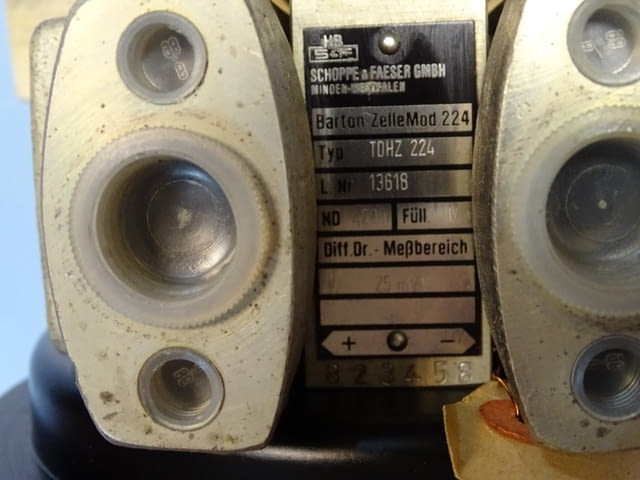 Диференциален манометър Schopper& Faeser Typ TDA 370 Barton-Zelle 224 h=25mWS - снимка 4