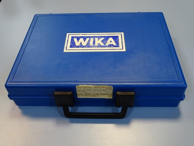 Образцов манометър WIKA 341.11.250 (-1+0.6)Bar precision test pressure gauge - снимка 8