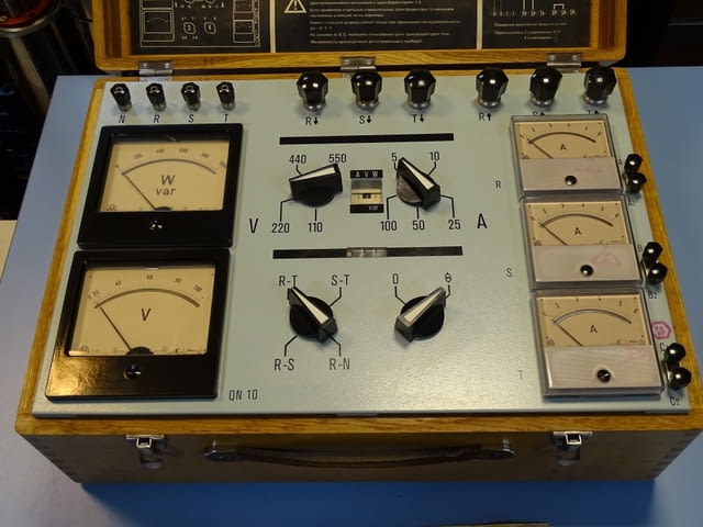 Измервателен комплект QN 10 за измерване на нарежение, мощност и сила на тока(V, W, A) - снимка 1