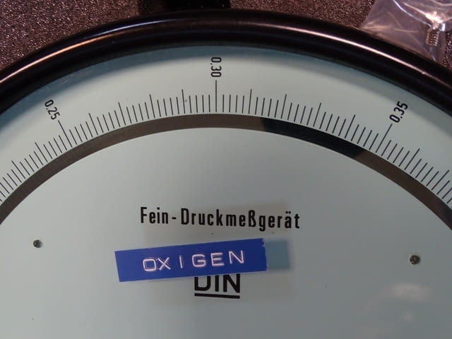 Образцов манометър WIKA 341.11.250 (0-0.60)Bar precision test pressure gauge - снимка 5
