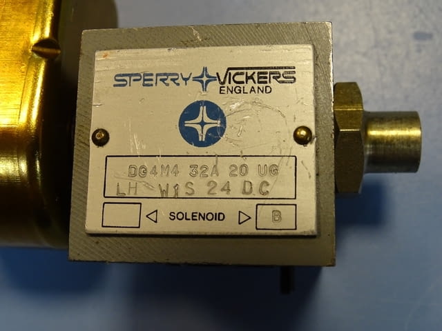 Хидравличен разпределител Sperry VICKERS DG4M4 32A 20 UG LH W1S solenoid valve 24VDC - снимка 4