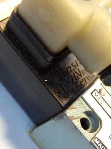 Хидравличен разпределител ”Хидравлика” тип РХ 06574A 024/00АМ 320Bar hidraulic solenoid valve - снимка 5