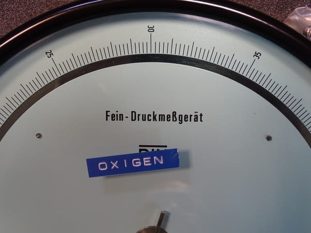 Образцов манометър WIKA 341.11.250 (0-60)Bar precision test pressure gauge - снимка 4