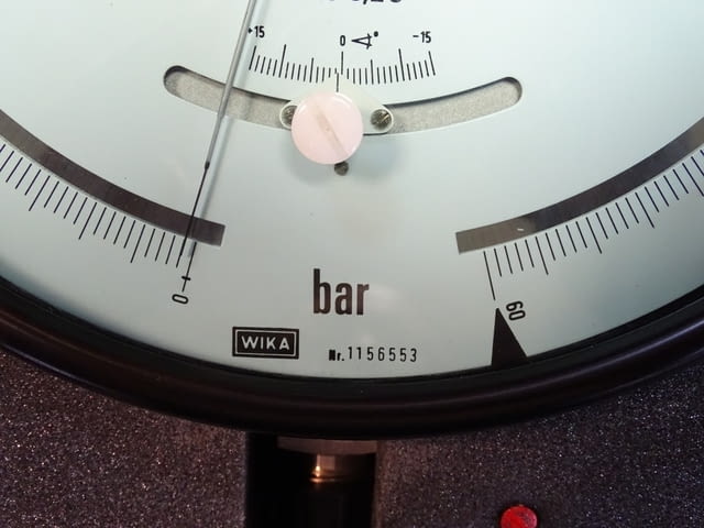 Образцов манометър WIKA 341.11.250 (0-60)Bar precision test pressure gauge - снимка 6