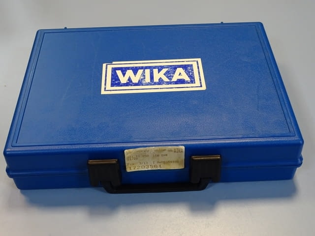 Образцов манометър WIKA 341.11.250 (0-160)Bar precision test pressure gauge - снимка 7